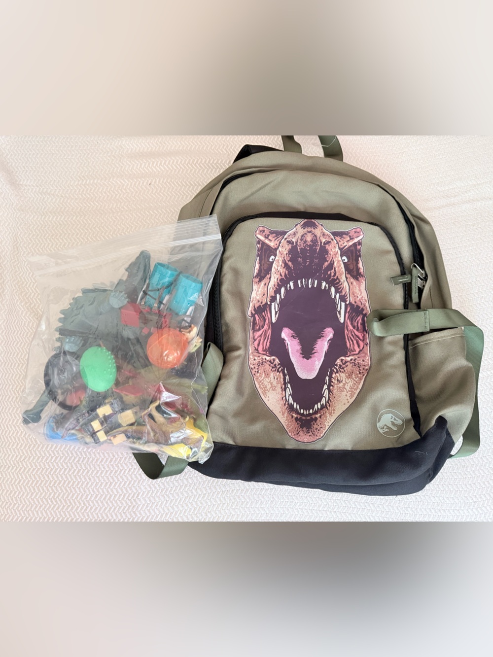 GAP Kids Jurassic park Backpack with Toy Pack